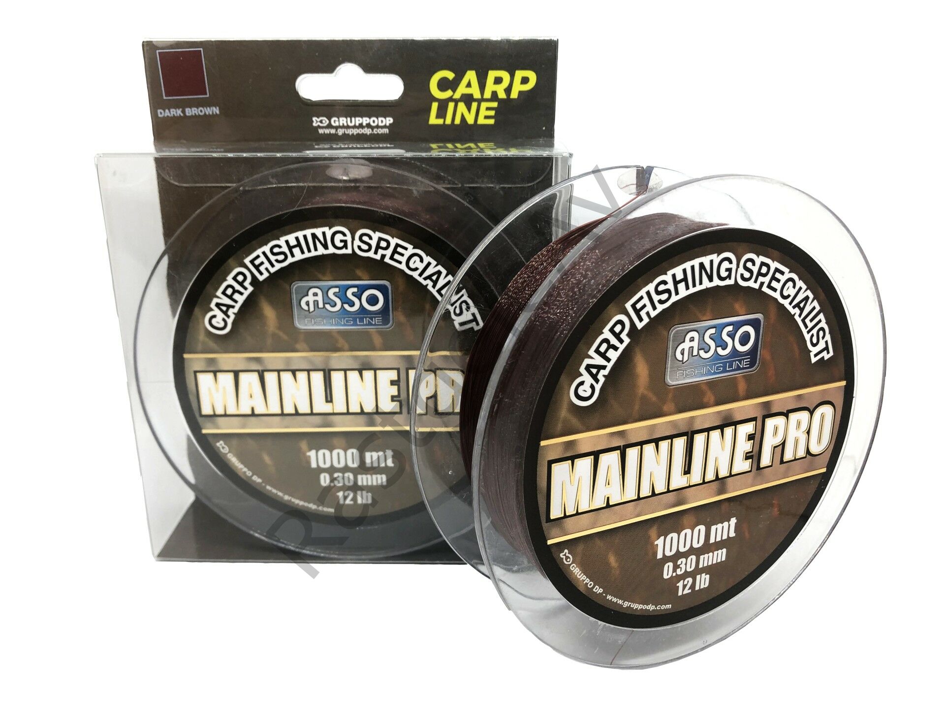 Asso Mainline Pro Special Carp Fishing Line 1.000mt Dark Brown