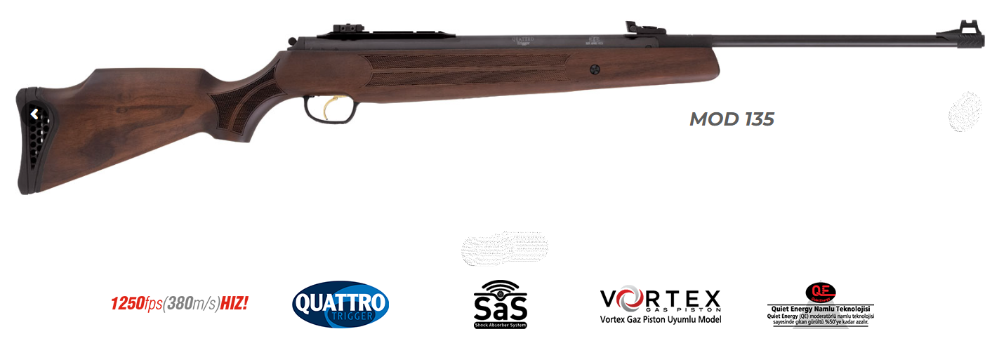 Hatsan Torpedo 135 VORTEX Havalı Tüfek