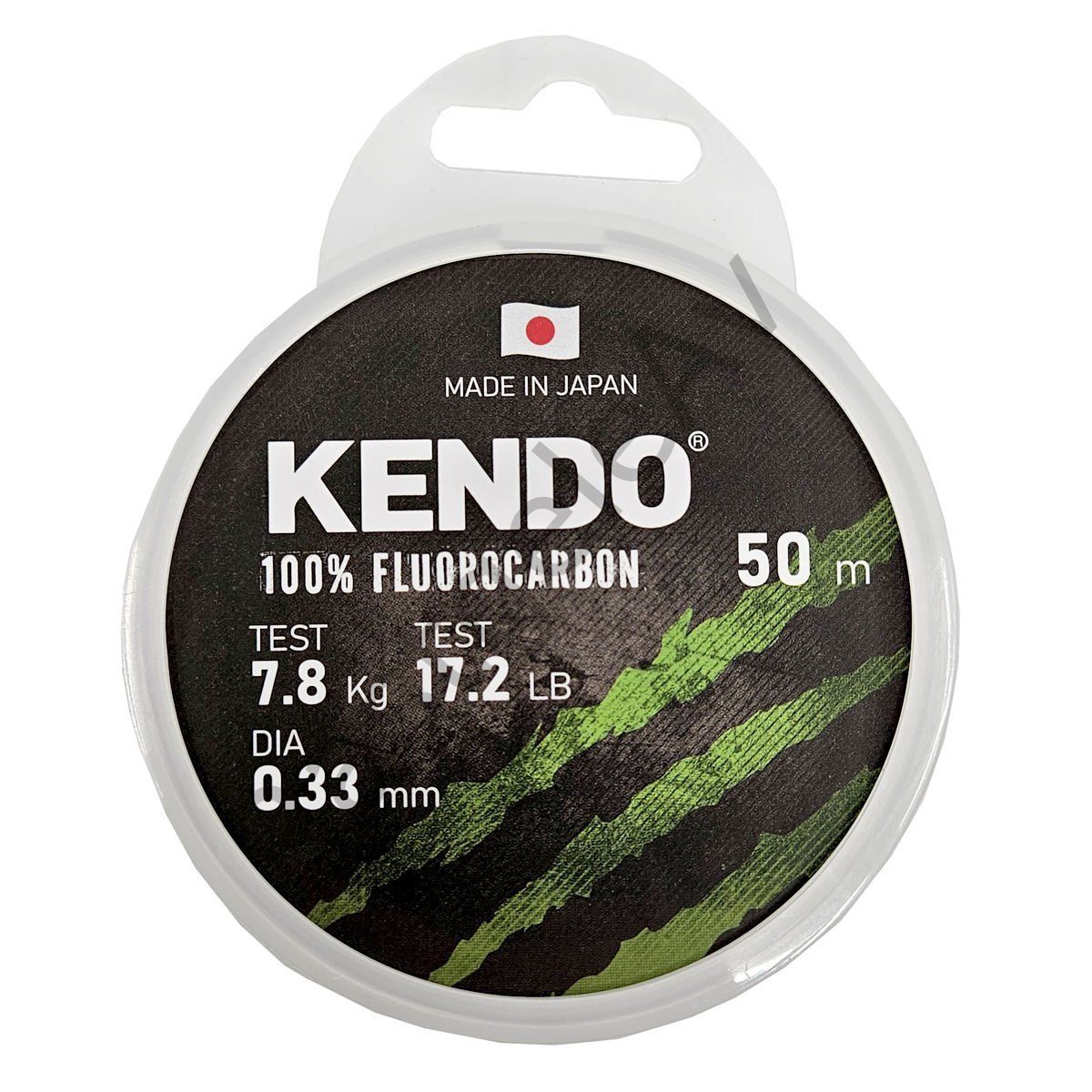 Kendo 100% Fluorocarbon White 50m Misina 0.16mm