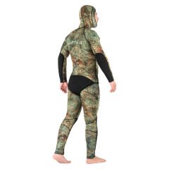 Apnea 3mm Evoluti Octopus Yeşil Camou Serbest Dalış Elbisesi