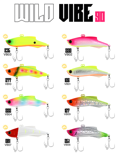 Fujin Wild Vibe 90S 34gr Sinking Vibrasyon Suni Yem