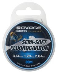 Savage Gear Semi-Soft Fluorocarbon Lrf 30 M Clear 0.14 MM 1.2 KG 2.64 LB