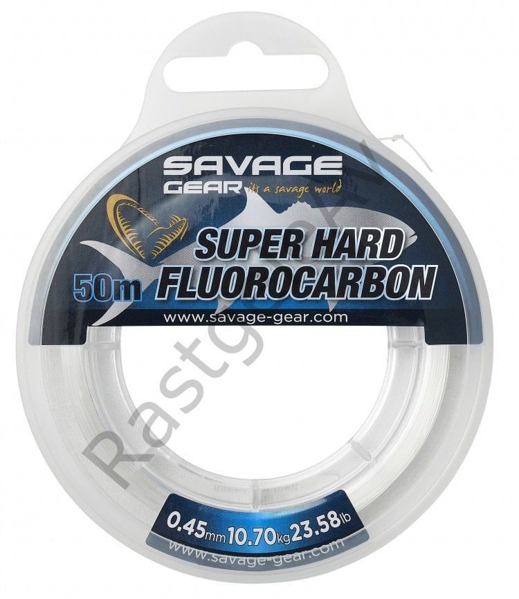 Savage Gear Super Hard Fluorocarbon 50 M Clear 0.50 MM 13.20 KG 29.10 LB