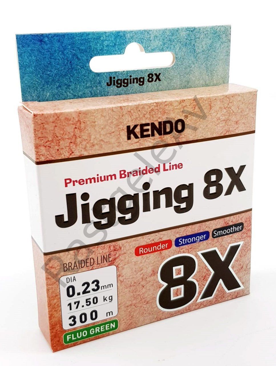 Kendo Jigging 8X Flash 300 mt Örgü İp (FLUO GREEN) 0,18mm