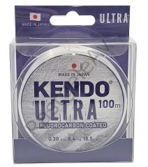 Kendo Ultra Fluorocarbon Coated 100m White Misina 0.22mm