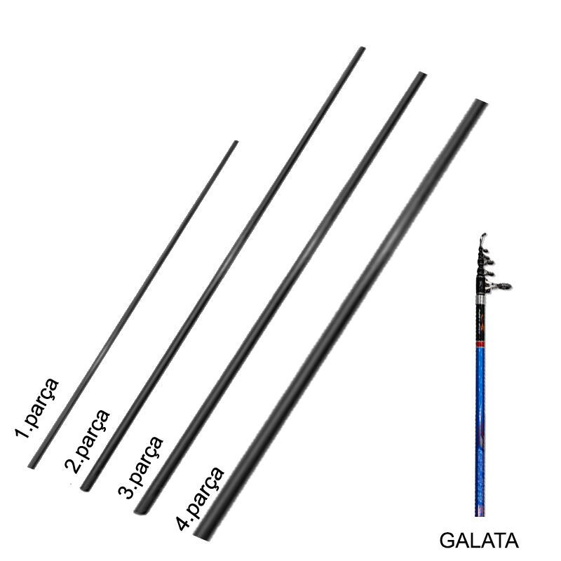 Portfish Galata Surf Olta Kamışı 1.PARÇA  (Yedek Parçası)