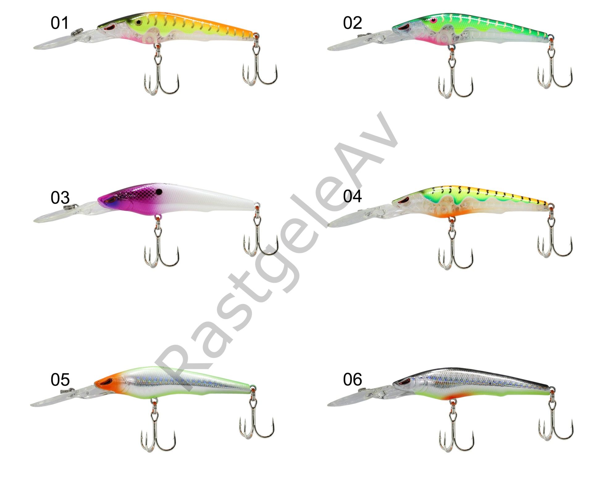 Captain 3444 Style Pike 90 mm Floating 14 gr Maket Balık
