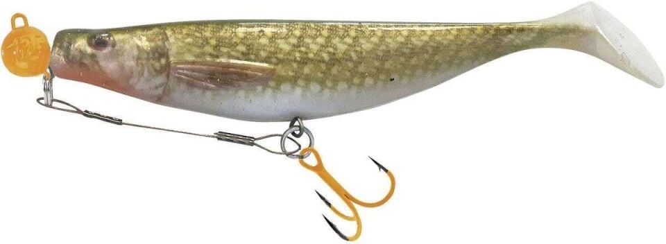 Balzer 16133 Silikon Yemler İçin Çelik Telli Spiral Kafa Rig UV Active 55cm