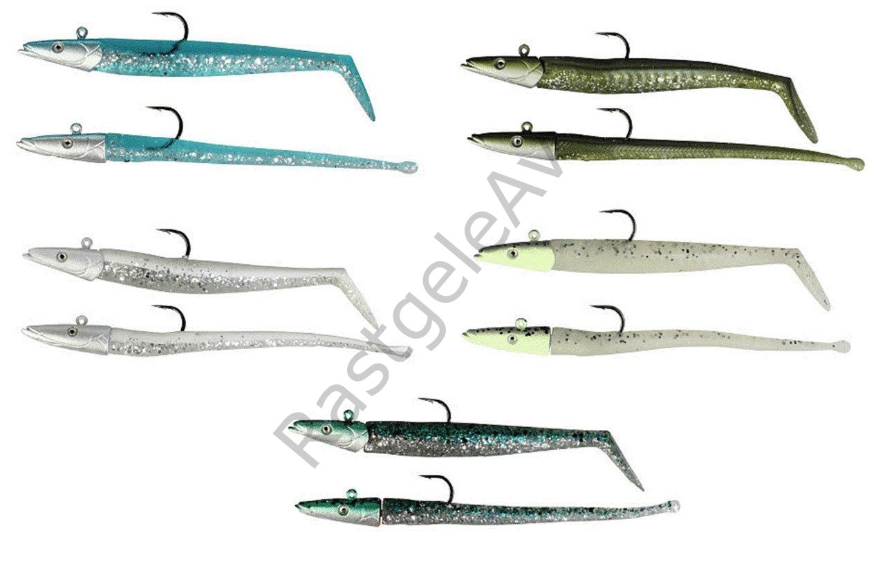 Savage gear Sandeel And Slug 10 cm 10 gr 4+2 Adet 08-Sandeel