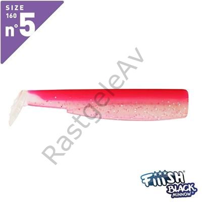 Fiiish BM160/5 BM359 3X-Gövde Rose Fluo Silikon Yem