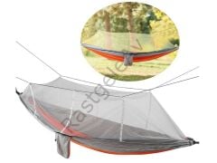 Hamak 7410 Fileli ve Cibinlikli Pro Hamak 190x70cm Turun-Gri