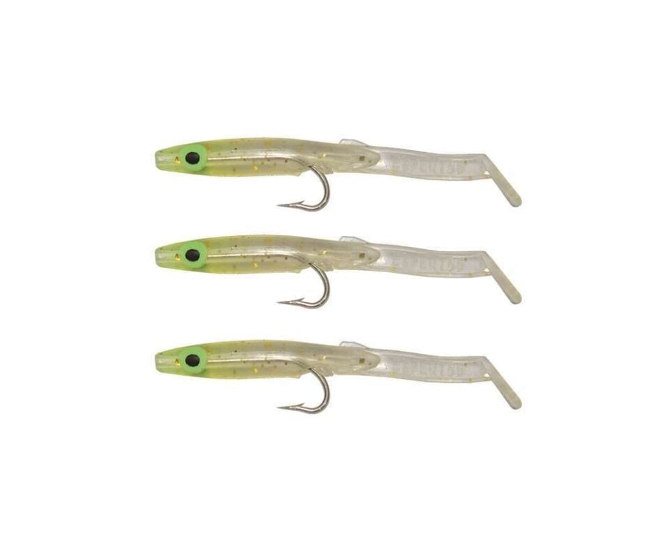 Captain 3526 Eel Fish 5cm Silikon Zargana Suni Yem 3lü Paket E17 GOLD G