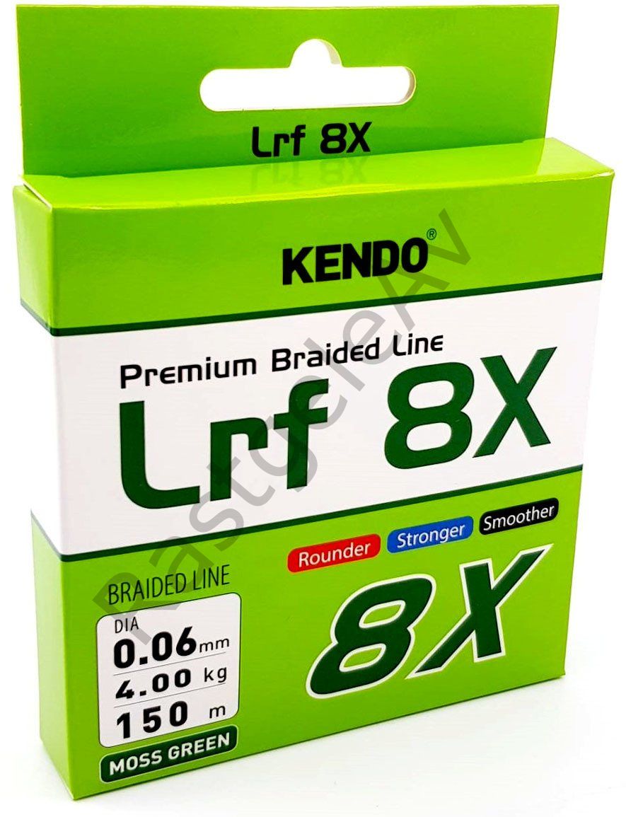 Kendo Lrf 8X Fighting 150 mt mm Örgü ip (Moss Green) 0,10 mm
