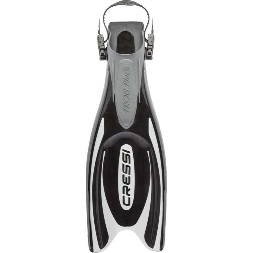 Cressi Frog Plus Dalış Paleti BLACK-SILVER - NO:44-47