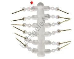 Captain 7649 Boili Yem Takma Aparatı 12'li Set