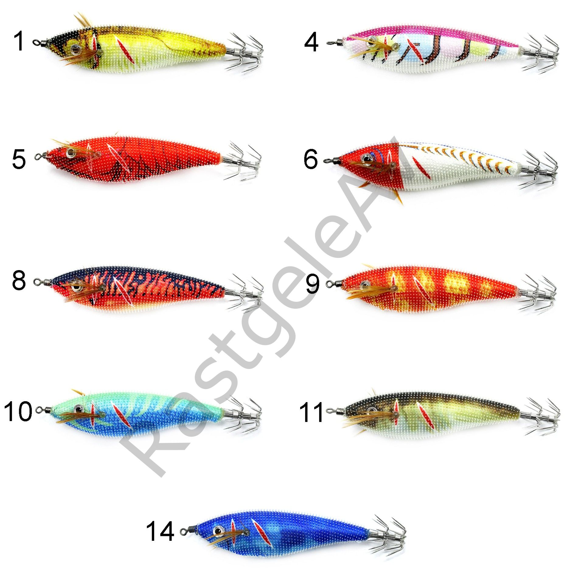 Captain 3028 Kalamar Zokası 8cm Toto Zogga Glow Deri Kaplama