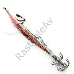 Captain 3030 Kalamar Zokası 8cm Rocket Bilyeli Squid 10gr