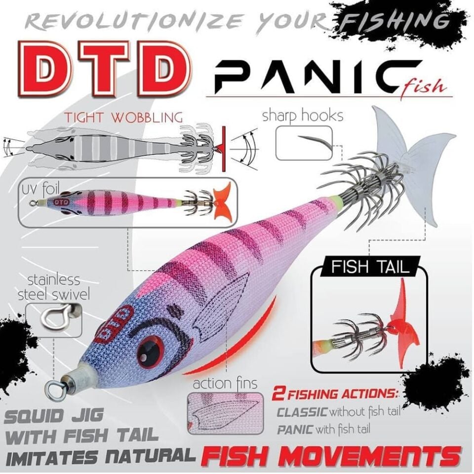 Panic Fish 2.5 Kalamar Zokası