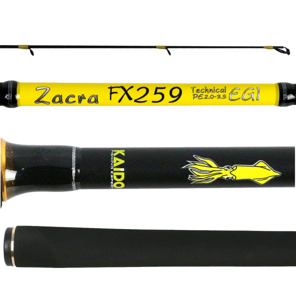 Zacra Egi FX259 Kalamar Kamışı PE 2.0-3.5