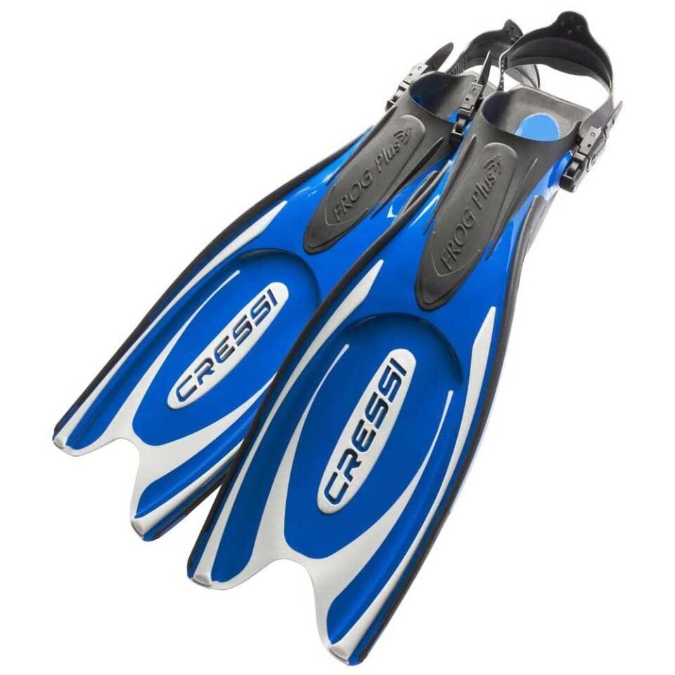 Cressi Frog Plus Dalış Paleti BLUE-SILVER - NO:35-38