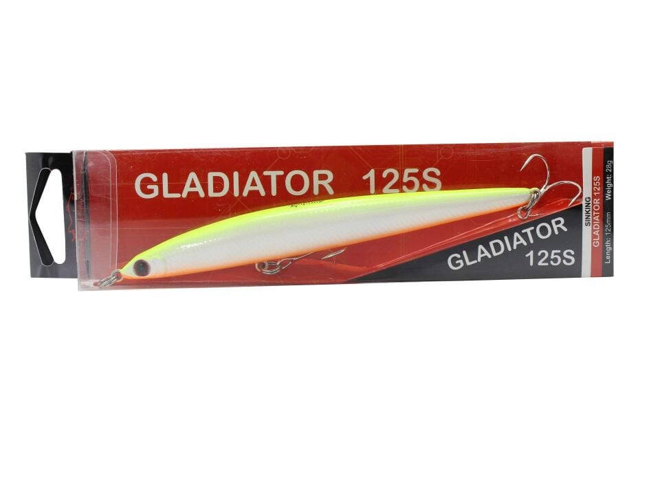 Captain 3438 Gladiator 125 mm Sinking 28 gr Maket Balık