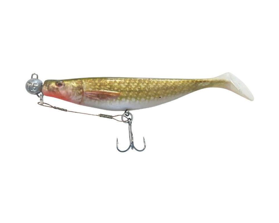 Balzer 16100 Silikon Yemler İçin Çelik Telli Spiral Kafa Rig 55cm Standart - 15 GR