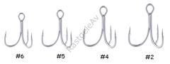 Savage Gear SGY 2X Trebles 8 Adet İğne #6