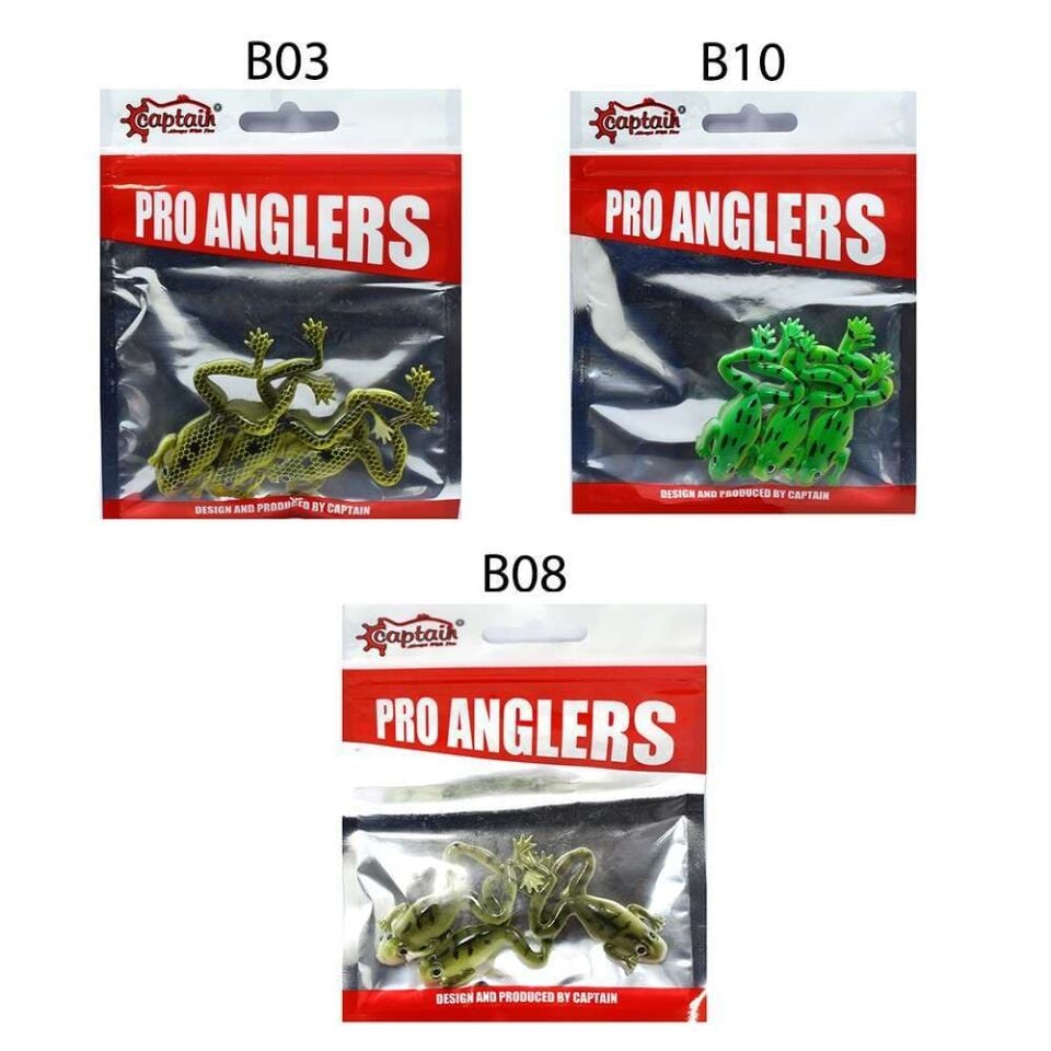 Mutant 3599 Killer Frog 6cm 3lü Silikon Kurbağa Suni Yem