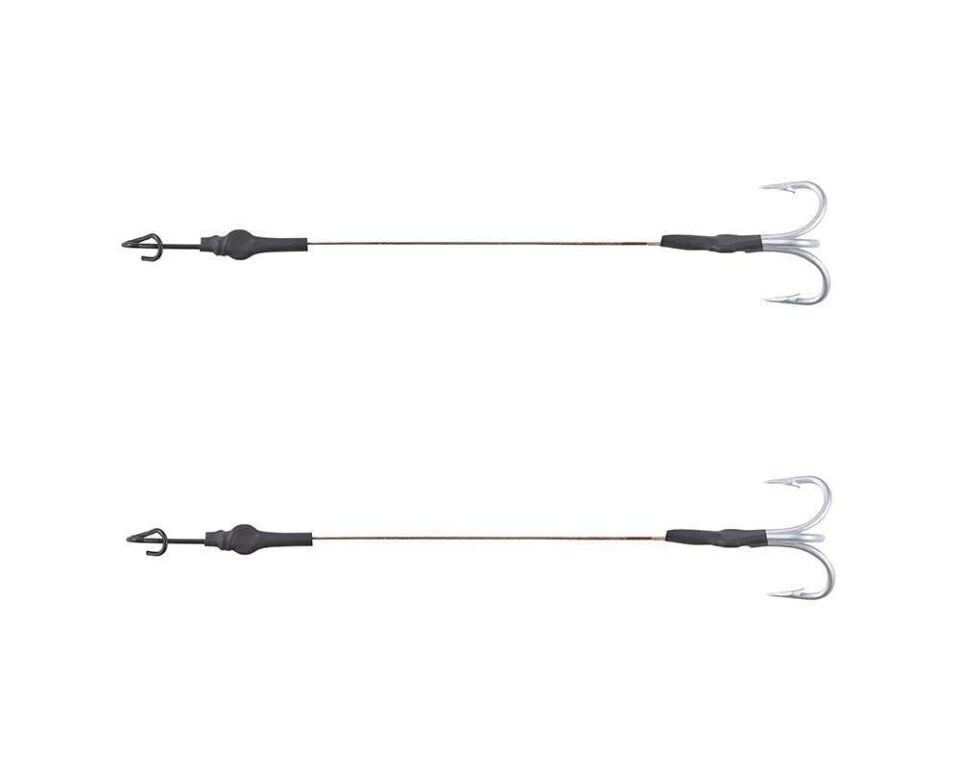 Balzer 13936 Silikon Yemler İçin Çelik Telli Rigs 2li Paket