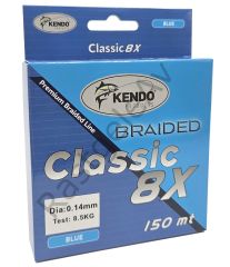 Kendo Classic 8X 150m Blue Örgü İp 0.14mm