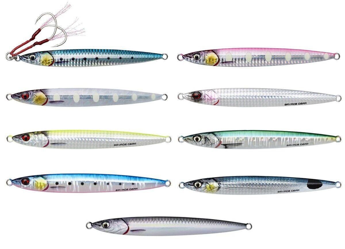 Savage gear 3D Slim Jig Minnow 100 gr 15 cm Sahte Balık Last Flash