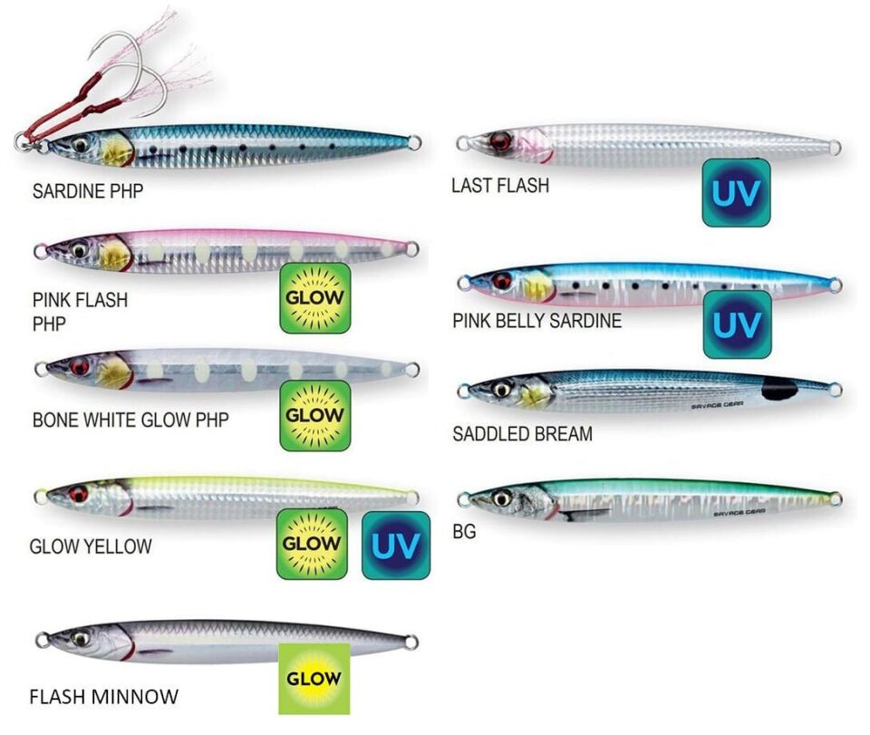 Savage gear 3D Slim Jig Minnow 100 gr 15 cm Sahte Balık Last Flash