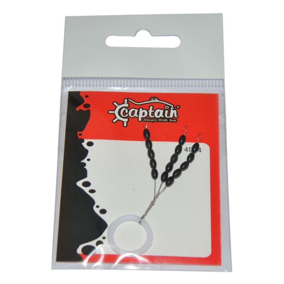 Captain 4903 Stoper 3x5li Paket Silikon Stopper