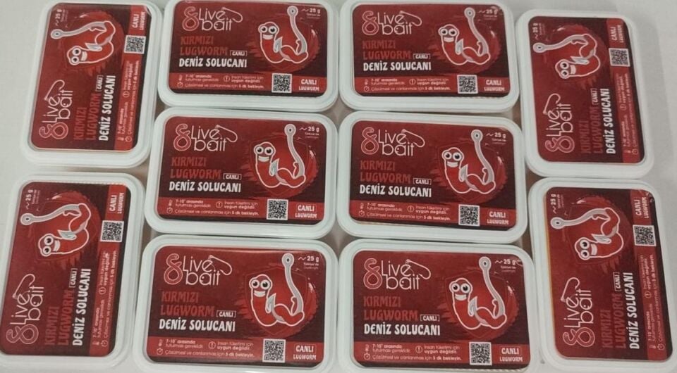 8Live Bait Canlı Kırmızı Çin Kurdu 3 paket