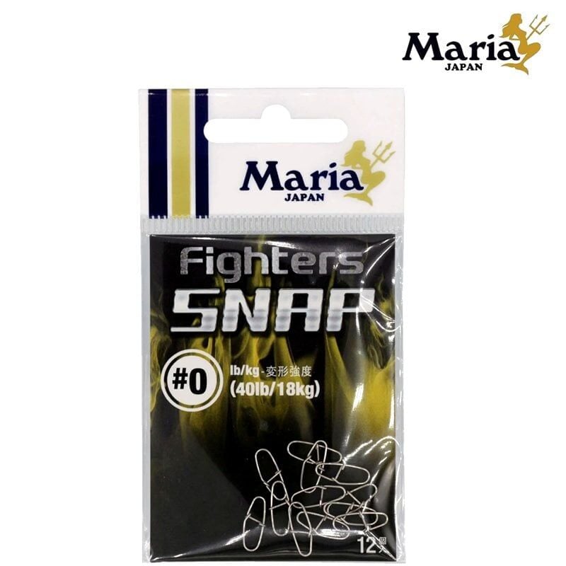 Maria Fighter Snap Maket Balık Klipsi