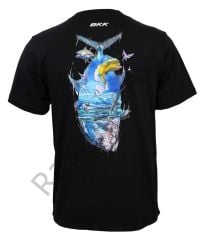 BKK Short Sleeve Casual Shirt Black Tişört XXL