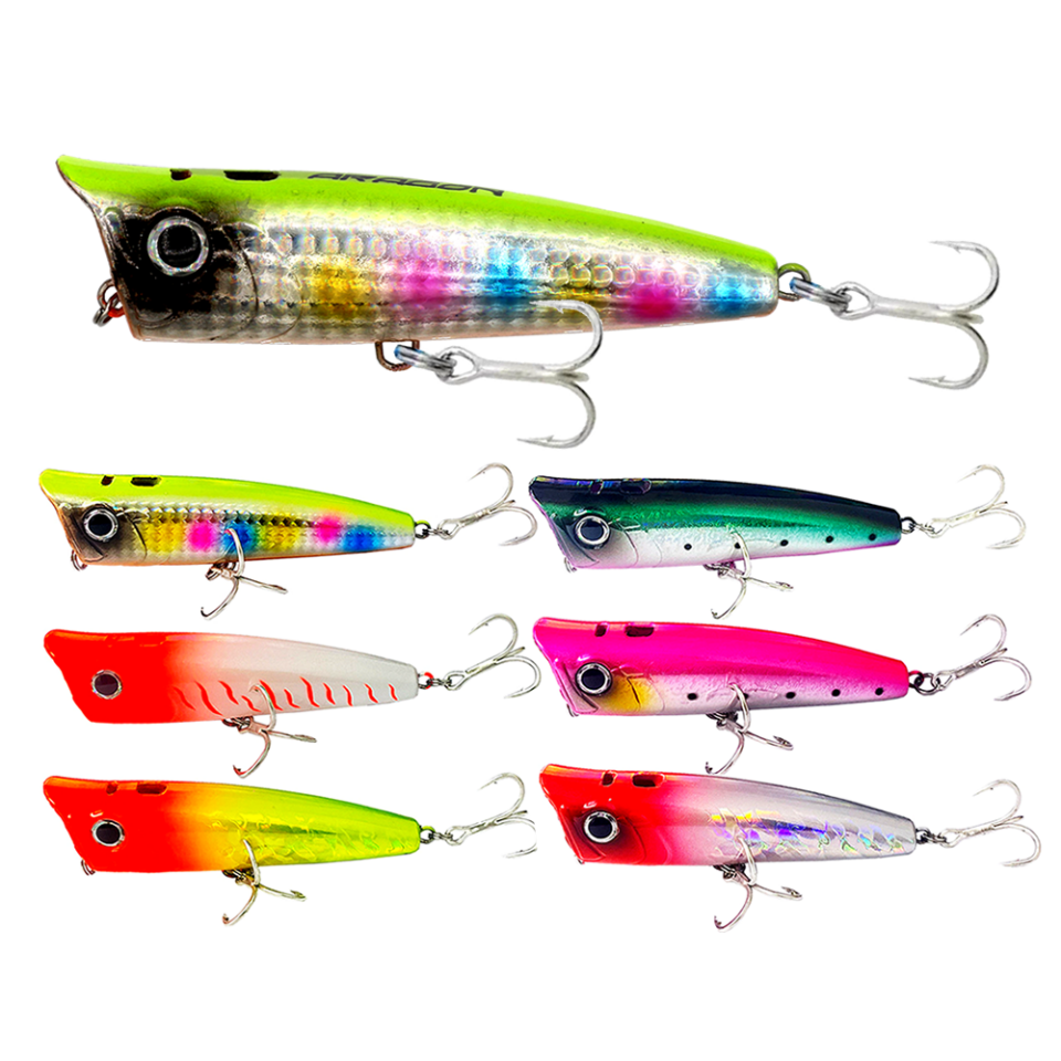 Ripper Popper 95Mm 24Gr Su Üstü Maket Balık