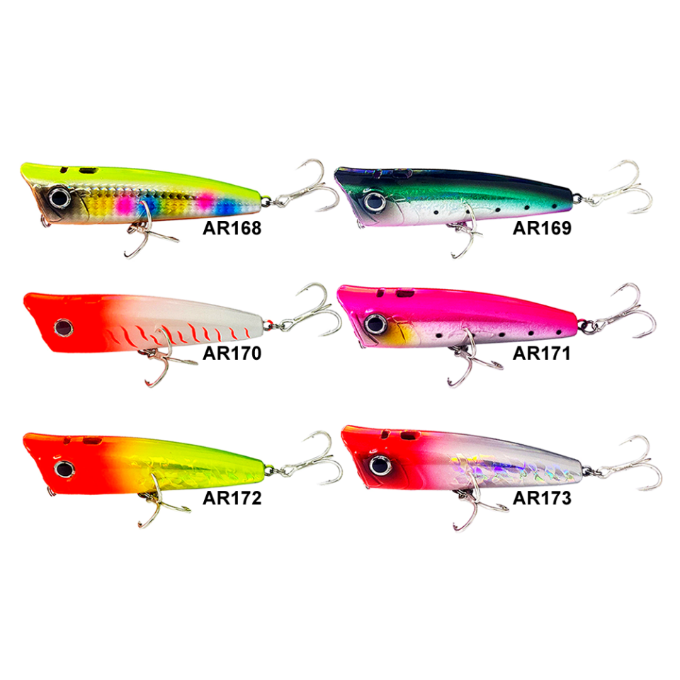 Ripper Popper 95Mm 24Gr Su Üstü Maket Balık