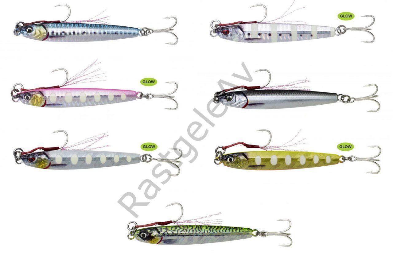 Savage gear 3D Jig Minnow 10 gr 5,9 cm Suni Yem Bone White Glow