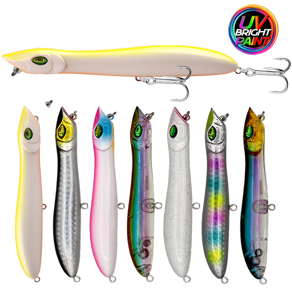 Croax Zigzag 106Mm 11Gr Su Üstü Maket Balık