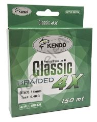 Kendo Classic 4X 150m Apple Green Örgü İp 0.16mm