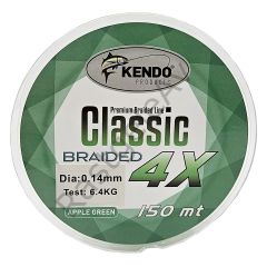 Kendo Classic 4X 150m Apple Green Örgü İp 0.16mm