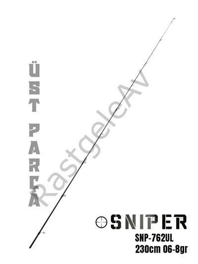 Fujin Sniper 230cm 06-8gr Üst Parça