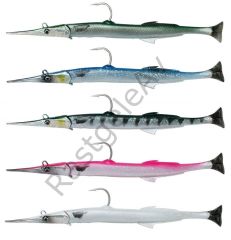 Savage gear Needlefish Pulsetail 2+1 18 cm 26g Suni Yem Pink Silver