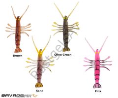Savage gear TPE Fly Shrimp 5 cm 2.65 gr NL Suni Yem Sand