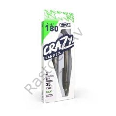 Crazy Sandeel CSE180/1 CSE529 Double Combo 35gr Kaki Silikon Yem