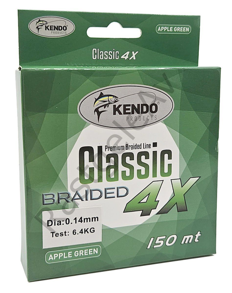 Kendo Classic 4X 150m Apple Green Örgü İp 0.10mm