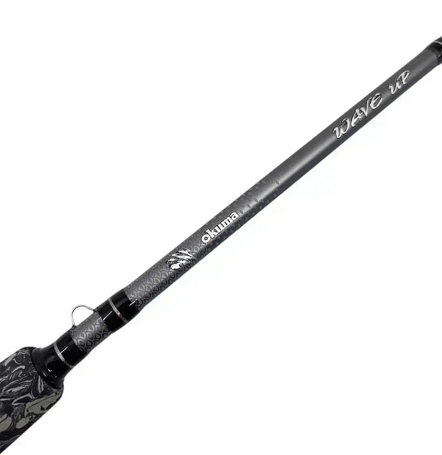 Okuma Wave Up Spin 198cm 0.5-6gr 2 Parça Solid Tip Olta Kamışı