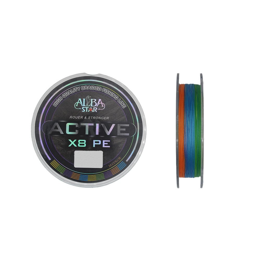Albastar Active 8x İp Misina MULTICOLOR - 0.13MM - 300M - 13.2KG