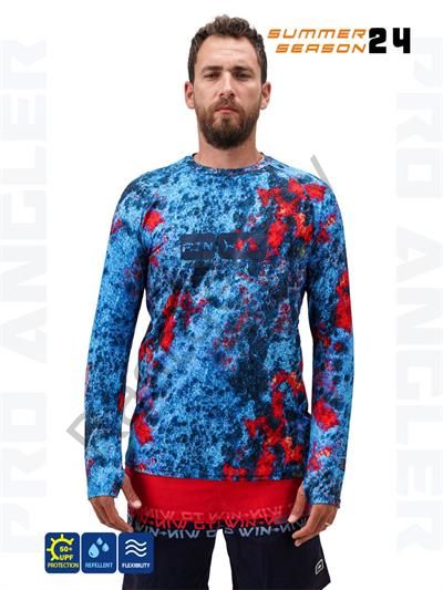 Fujin Pro Angler S24 T-Shirt Red Reef